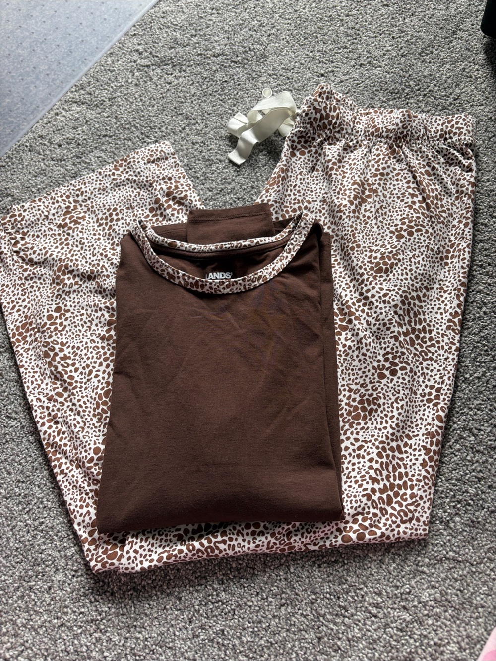 Lands’ End cotton pajama set